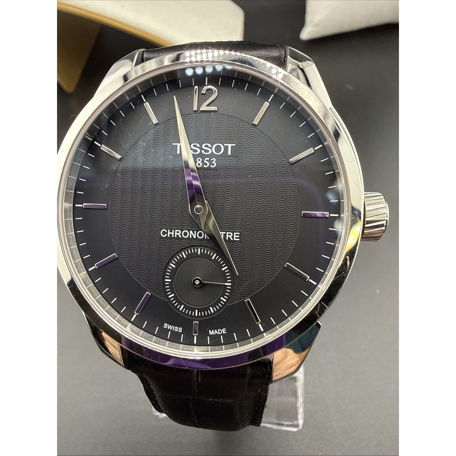 Tissot TComplication Automatic Chronometer Swiss Watch T0704061605700 Nice